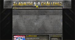 Desktop Screenshot of gladiatorchallenge.com